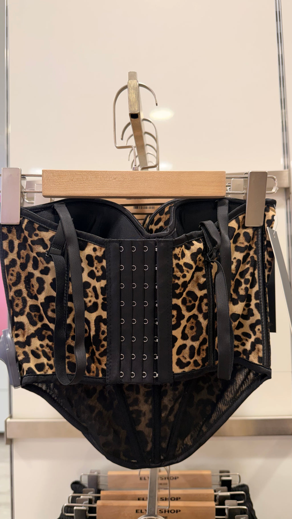 Corset léopard