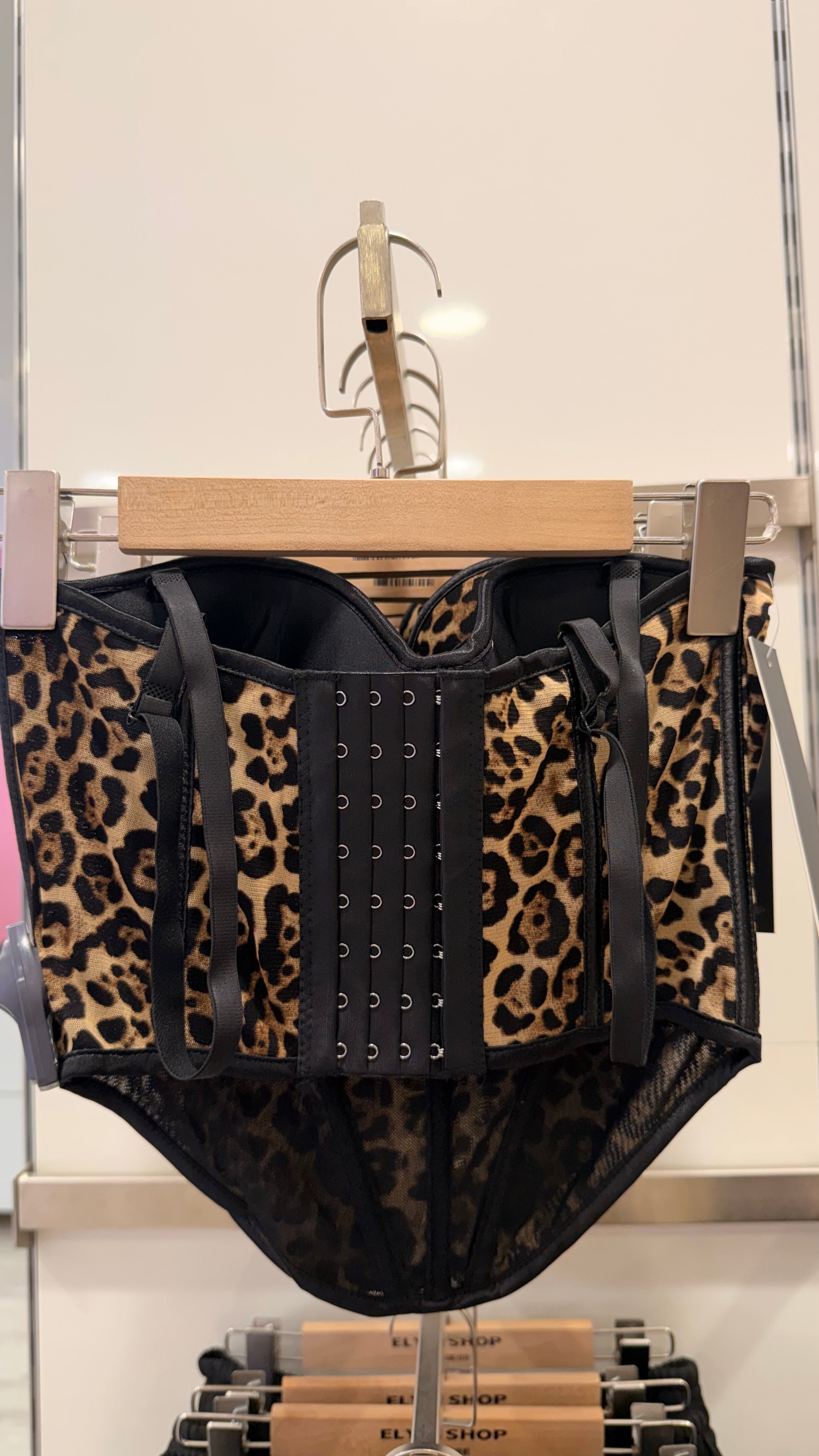 Corset léopard