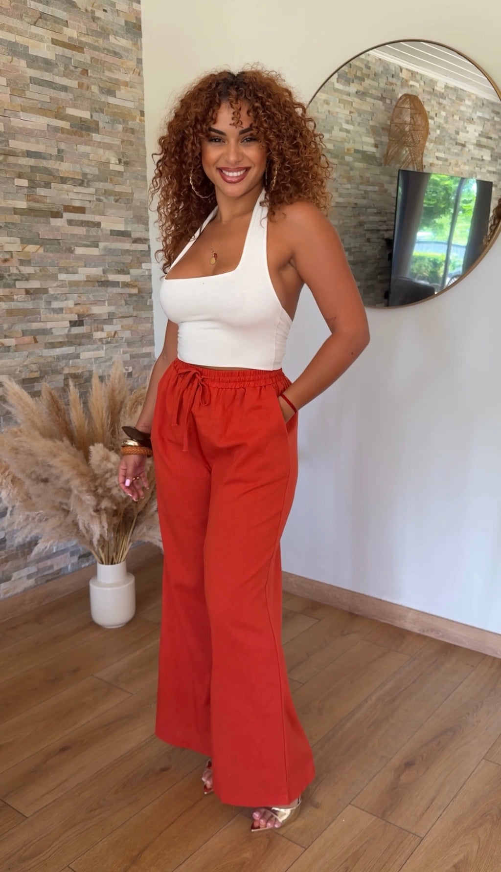 Pantalon en lin