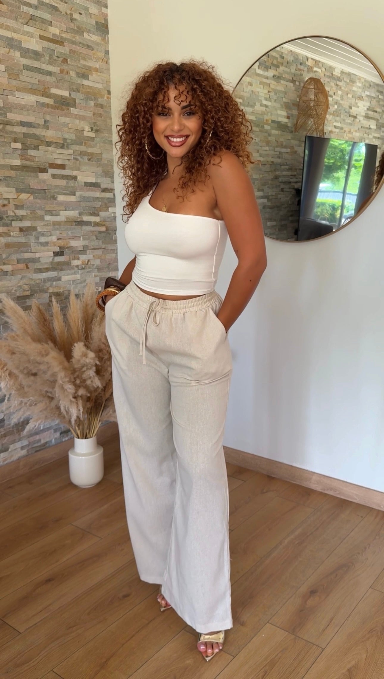 Pantalon en lin